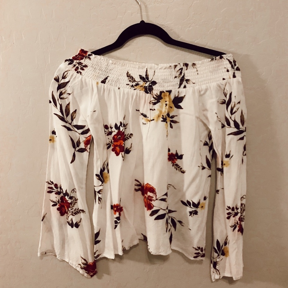 Hollister off the shoulder top